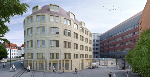 Beispielbild für das neu entstehende Eltern-Kind-Zentrum.